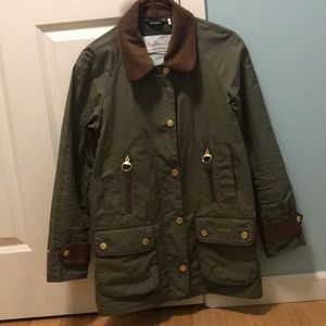 Heritage Barbour women’s coat with amazing pockets and gorgeous hardware